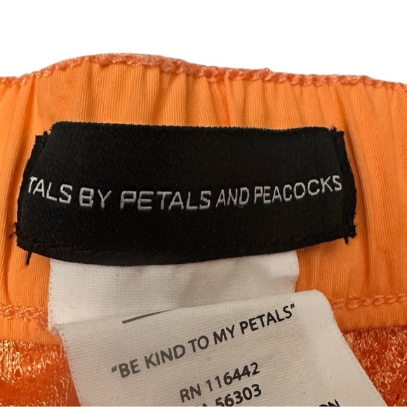 Petals by Petals and Peacocks ~ Orange Insulated Ski Snow Track Pants~XS~NWOT - Picture 4 of 8